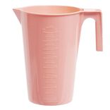 Pichet plastique gradué 1,5L coloré (3 modèles)