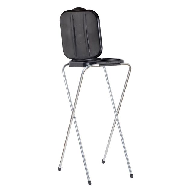 Poubelle nomade m&eacute;tal repliable 50L &agrave; 130L