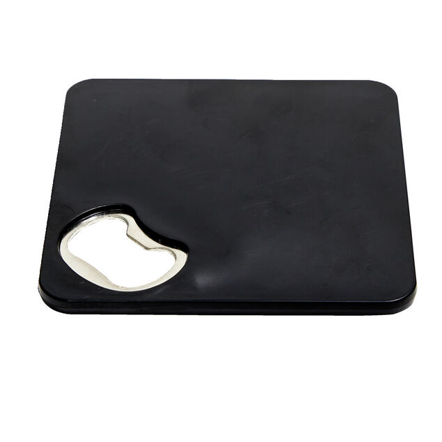 Décapsuleur carré noir 8x8cm