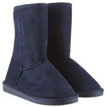Botte femme Fourure bleu banquise