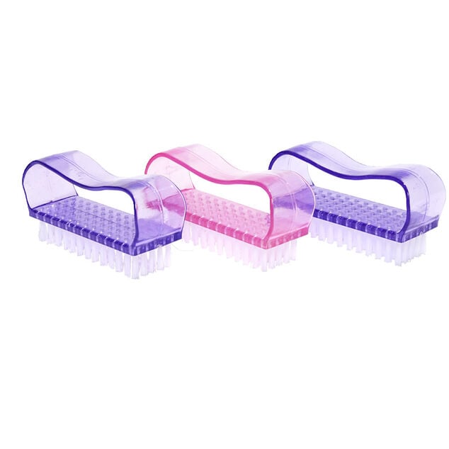 Lot de 3 brosses à ongles