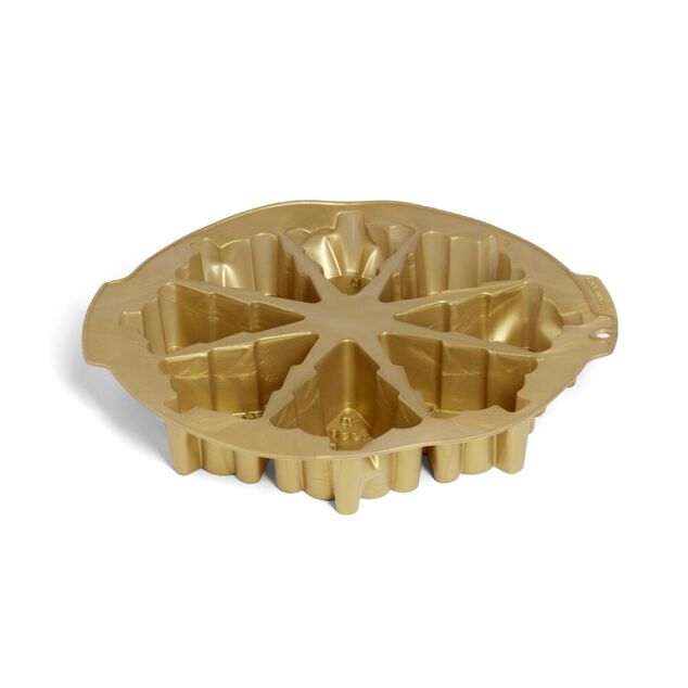 Moule à gâteau en silicone Ø30cm forme mini sapin pour 8 parts