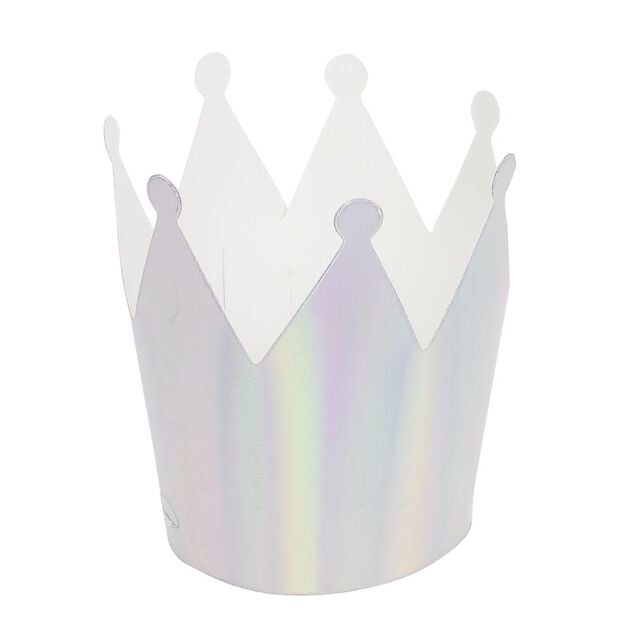 Couronne papier thème fée x8