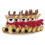 Sticker renne de Noël en feutrine x6