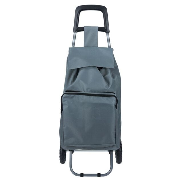 Chariot de course avec poche fra&icirc;cheur et 6 roues - 35xH.95cm