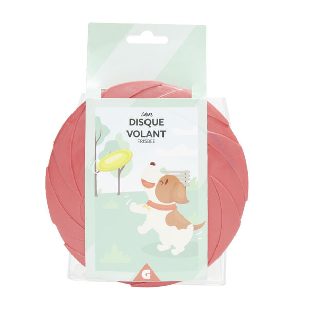 Disque volant frisbee pour animaux Ø15cm (4 modèles)