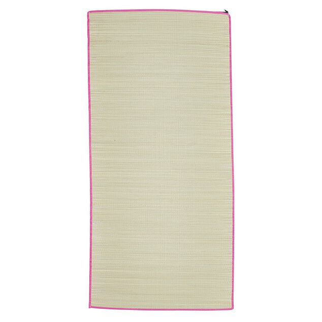 Natte de plage fleurs 170 cm