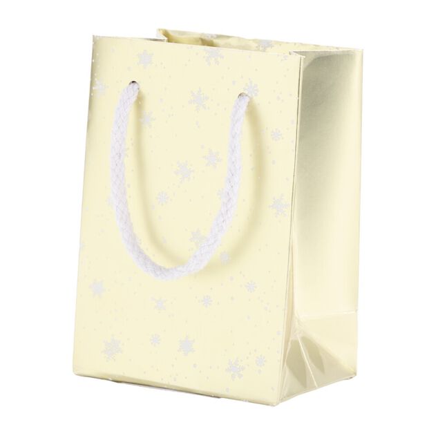 Sac cadeau de No&euml;l petit mod&egrave;le H14.5cm (2 mod&egrave;les)