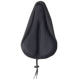 Housse de selle de vélo noir en gel 28x18xH3cm