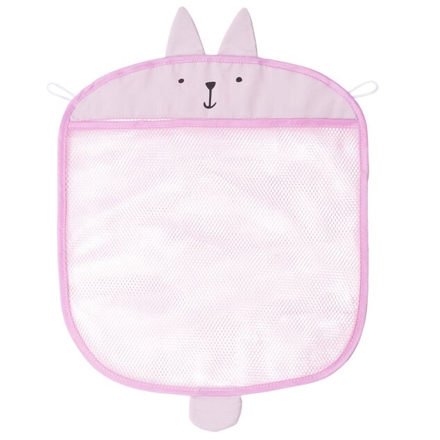 Rangement salle de bain enfant filet avec ventouses 35x39cm (3 mod&egrave;les)