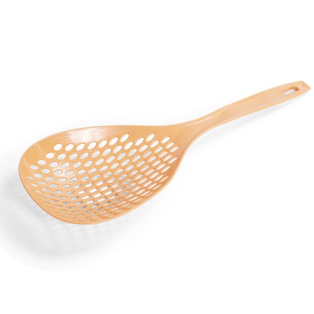 Cuill&egrave;re &eacute;cumoire plastique blanc ou orange