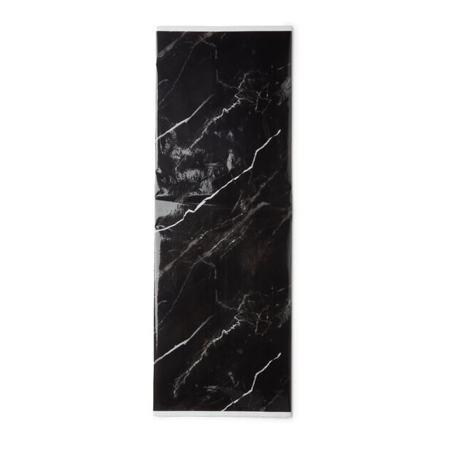 Cr&eacute;dence en papier et pvc effet bois naturel - 75x45cm