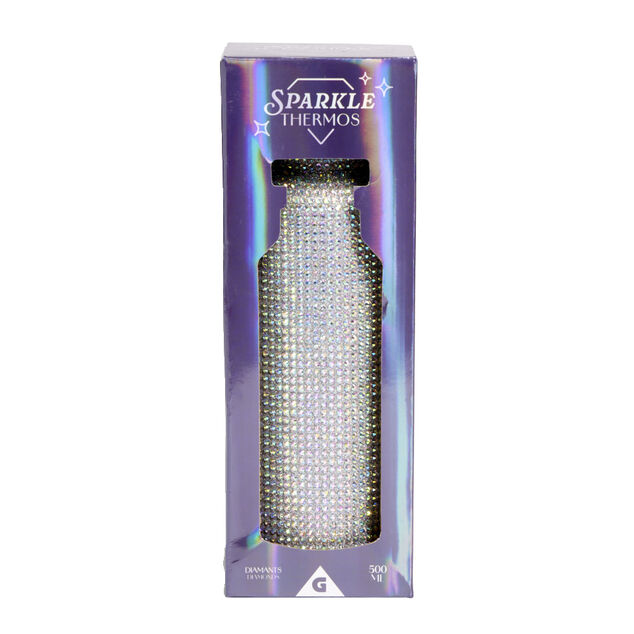 Bouteille isotherme strass inox 500ml