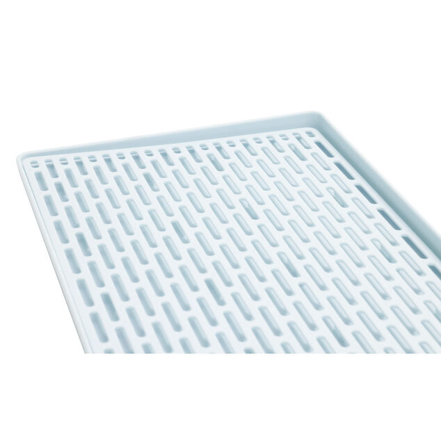 &Eacute;gouttoir &agrave; vaisselle avec support 40x22,6xH2cm