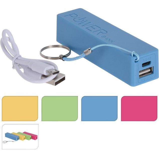 Batterie de secours multicolore