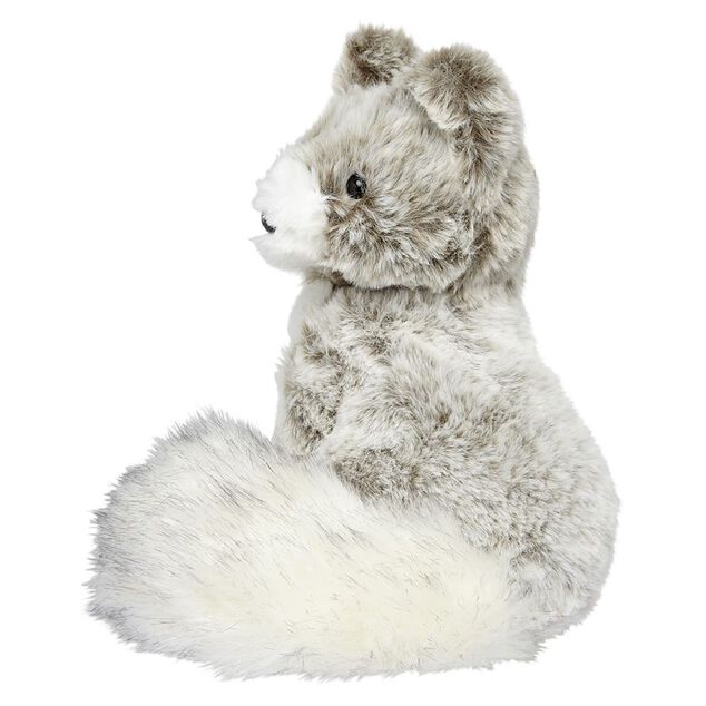 Renard en peluche No&euml;l H18 cm