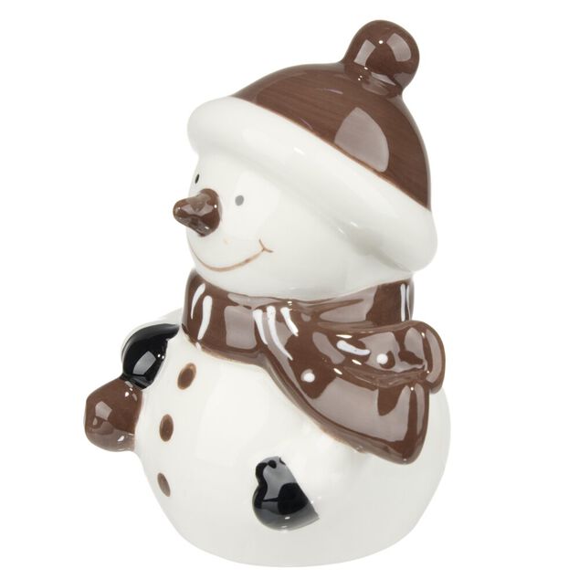 Figurine de No&euml;l en dolomite H11,5cm (2 mod&egrave;les)
