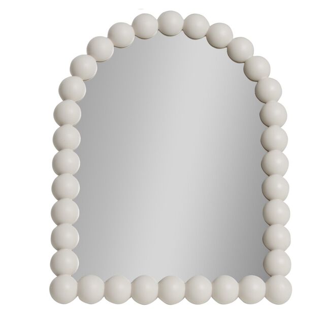 Miroir forme arche contour bulles pastel 16,5xH21,5cm (2 modèles)