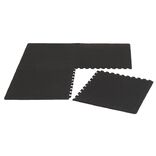 Dalle de protection piscine et spa mousse noir x4