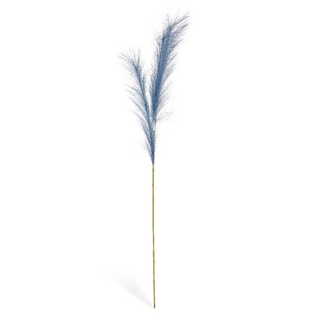 Feuillage artificiel herbe de la pampa bleu H91cm