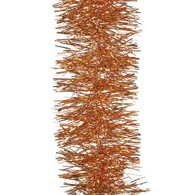 Guirlande de No&euml;l scintillante touffue L400 cm dor&eacute;