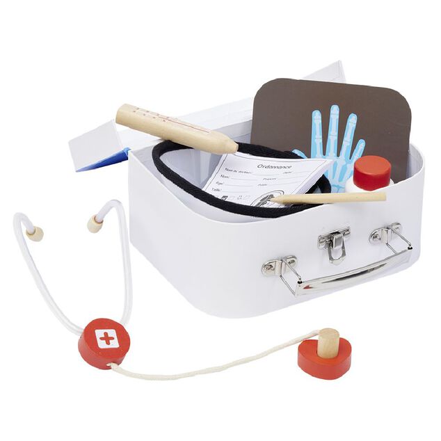 Mallette de jeu vétérinaire 7 pièces