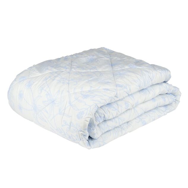 Couette 2 personnes 240x220cm imprim&eacute; motif floral (4 mod&egrave;les)