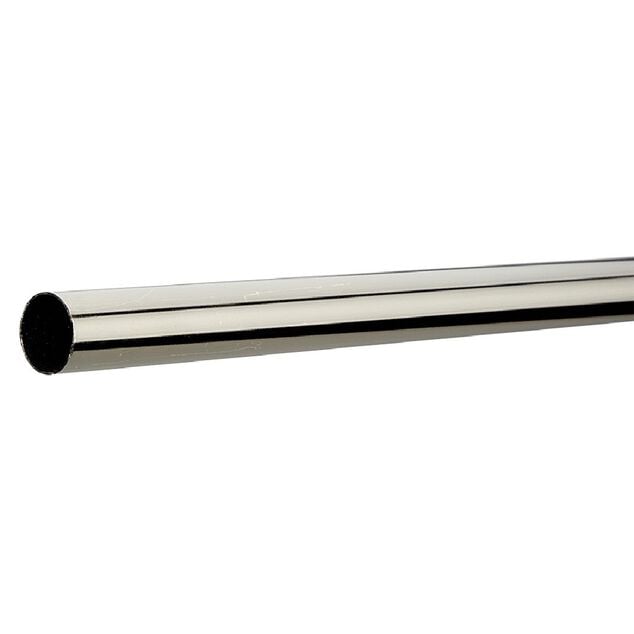 Tringle en m&eacute;tal noir &Oslash;2xL200cm