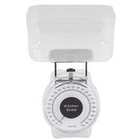 Balance de cuisine m&eacute;canique 1 kg noir transparent