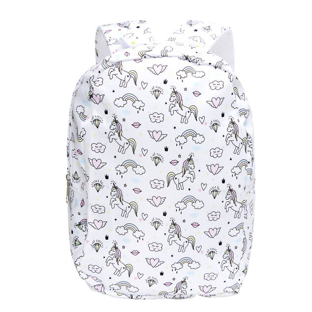 Sac à dos enfant animal H26cm - 2 modèles licorne ou dinosaure