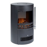 Poêle soufflant 2en1 Homday déco effet flamme