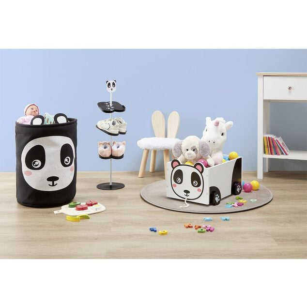 Range chaussure licorne 3 paires 3 niveaux rose et blanc