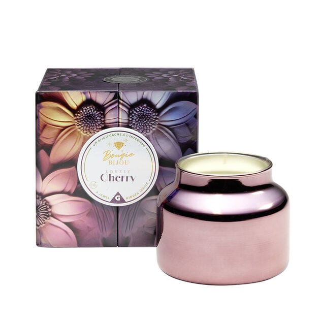 Bougie bijou collier argent&eacute; - 6 mod&egrave;les