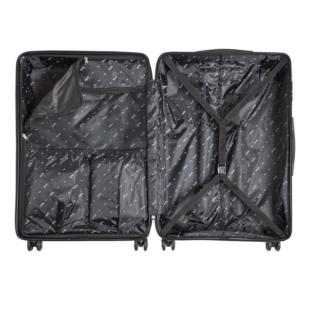 Valise rigide ABS bleu marine H70 cm