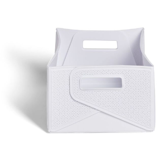 Pani&egrave;re flexible pliable plastique 32x16x24cm - 4 coloris