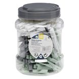 Pince &agrave; linge dans bocal plastique x100