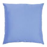 Coussin de jardin carr&eacute; uni bleu 40x40cm