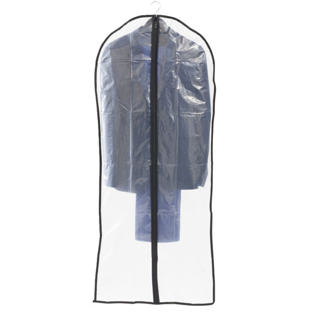 Housse de rangement et protection pour v&ecirc;tement et costume 60x135cm