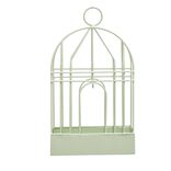 Support pour spirale et encens forme cage H20cm