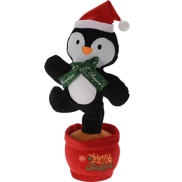 Peluche animée et musicale 20x10xH35 cm