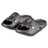 Claquettes raie manta noires 36/37