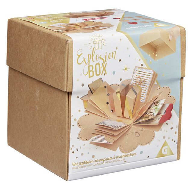 Bo&icirc;te d'emballage &agrave; personnaliser Explosion box
