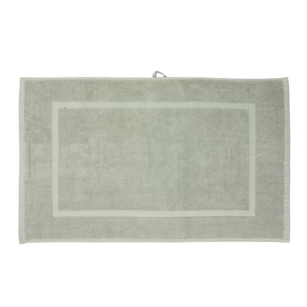 Tapis de bain coton vert 50x80cm