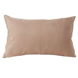 Housse de coussin polyester 30x50cm orange