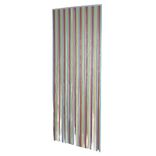 Rideau de porte anti insectes int&eacute;rieur ext&eacute;rieur PVC multicolore L90xH220cm