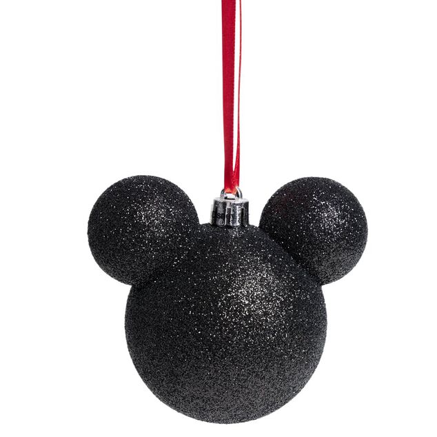 D&eacute;coration de No&euml;l Disney Mickey Minnie blanc noir rouge x16