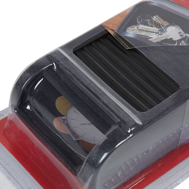 Rangement voiture à volet déroulant