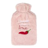 Bouillotte humour caoutchouc et housse 1,8L (2 modèles)