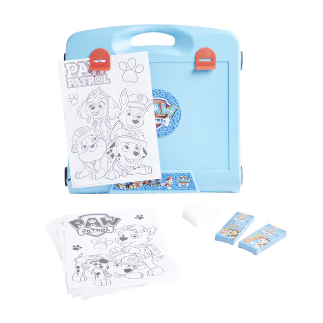 Chevalet Pat Patrouille plastique bleu
