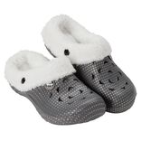 Sabots Hipps fourr&eacute; femme 38/39 gris